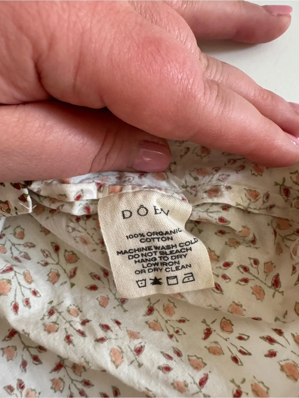 Doen Joyce Top Elderberry Floral